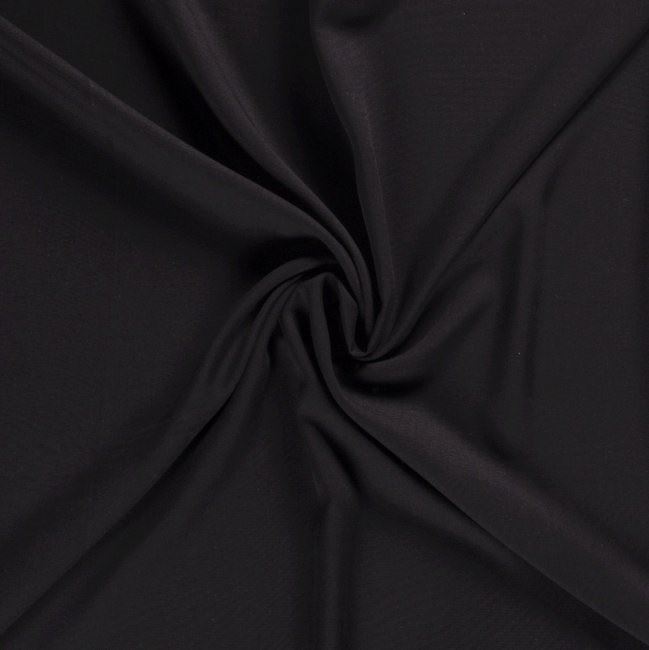 Tkanina wiskozowa w kolorze czarnym 200466/5001
