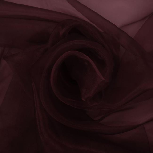 Organza bordowa 0400/400