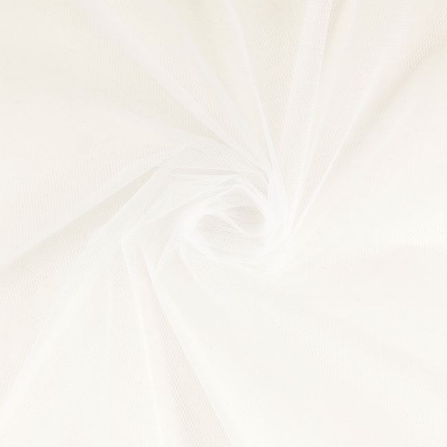Tiul twardy w kolorze białym 200018/5003