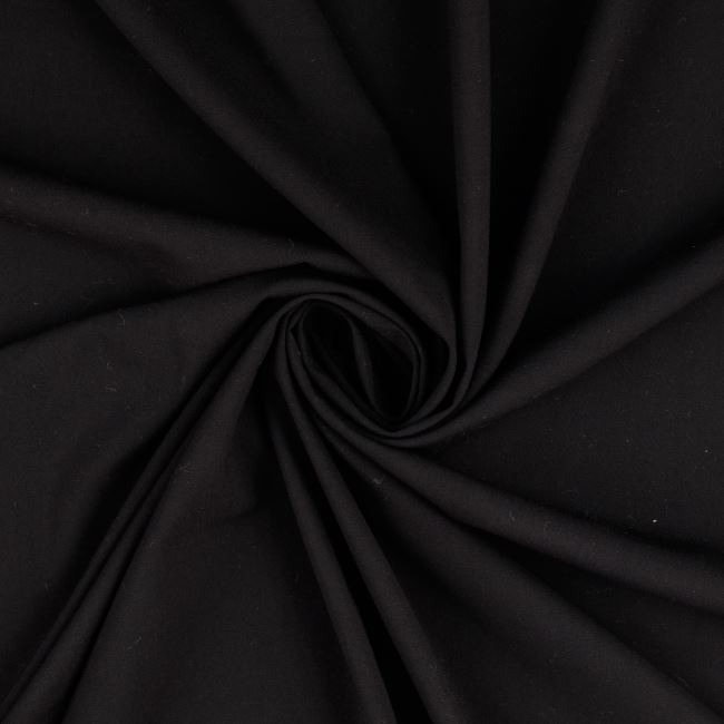Tkanina wiskozowa elastyczna czarna 207.227.5001