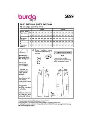Spodnie o luźnym kroju w rozmiarach 36-48 5699 (1)