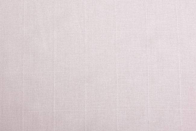 Tkanina bawełniana w beżowym kolorze w kratkę PAR163