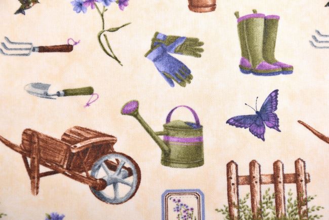 Amerykańska bawełna na patchwork z Violet Hill od Holly Taylor 682117