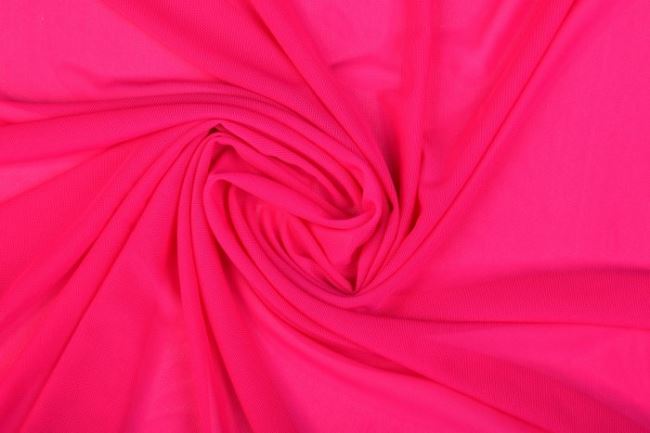 Elastyczny tiul w kolorze różowym 0695/875